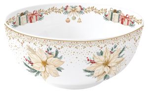 Porcelain bowl Ш 23 cm WHITE ELEGANCE
