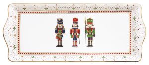 Porcelain serving platter 35x15 cm in color box