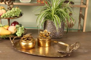 Plate oval allu 50 cm