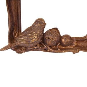 Mirror Tray 30 cm - Gold - Resin