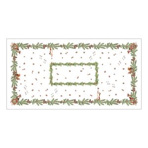 TABLECLOTH 110X110 CM LINEN