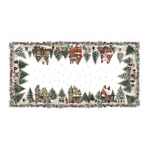 TABLECLOTH 110X110 CM LINEN