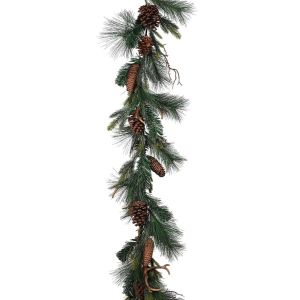 Pine with Pinecones Garland 