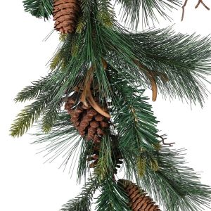 Pine with Pinecones Garland 