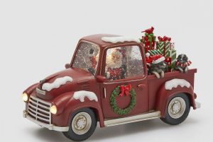 PICK-UP DECORATION WITH DADDY AND BISCUIT H.16 L.28 L.12 MUSIC+MOV.+LED