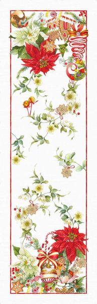 GARLAND GLEE RUNNER TABLECLOTH