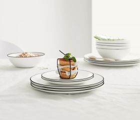 PLATE FLAT – LIGNE NOIRE