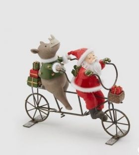 SANTA CLAUS  ON WHEEL