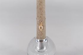 Set/2 - candle jewel - golden drop