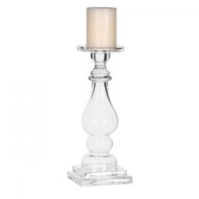 СВЕЩНИК ЧИСТО СТЪКЛО