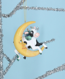 КОЛЕДНА ДЕКОРАЦИЯ - КРАВАТА ПРЕСКАЧА ЛУНАТА