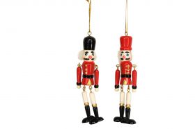 КОЛЕДНА ДЕКОРАЦИЯ -ТАНЦУВАЩИ ДЪРВЕНИ ЛЕШНИКОТРОШАЧИ