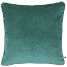 VELVET CUSHION COVER  - EMERALD 60/60CM