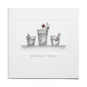 ПОЗДРАВИТЕЛНА КАРТИЧКА -  BIRTHDAY TIPPLE! 