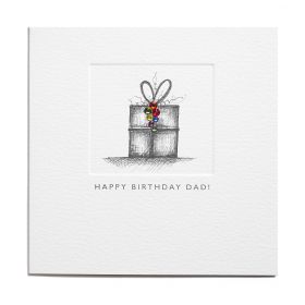 ПОЗДРАВИТЕЛНА КАРТИЧКА -  HAPPY BIRTHDAY DAD!
