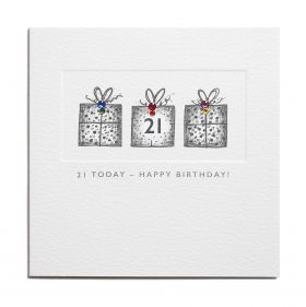 ПОЗДРАВИТЕЛНА КАРТИЧКА -   21 TODAY - HAPPY BIRTHDAY!