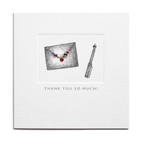 ПОЗДРАВИТЕЛНА КАРТИЧКА - THANK YOU SO MUCH!