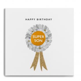 ПОЗДРАВИТЕЛНА КАРТИЧКА -  HAPPY BIRTHDAY  SUPER SON