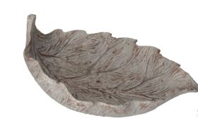 DECORATIVE TERRACOTTA LEAF