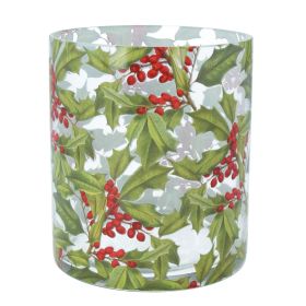 Glass Nite Lite  Holly