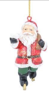 Skating Santa