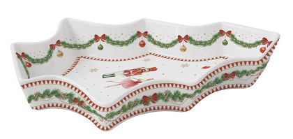 Porcelain plate  MAGIE DE NOEL