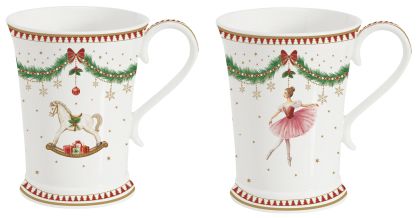 Set 2 porceain cups MAGIE DE NOEL