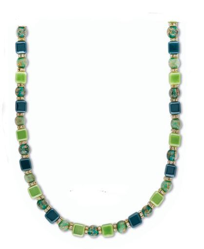 COLLANA CUBO LUNGA MM 10