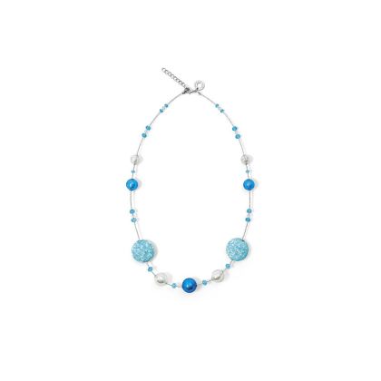 КОЛИЕ  СТЪКЛО МУРАНО - PIATTA ZUCCHERO 