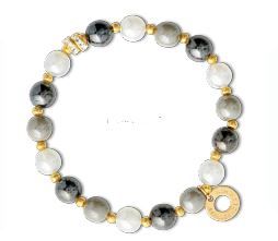 ГРИВНА AUDREY -  ЦВЕТНИ ПЕРЛИ