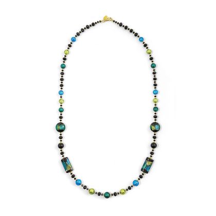 КОЛИЕ - AURORA  МУРАНО СТЪКЛО