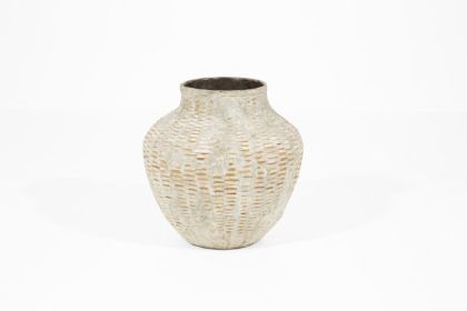 ORIZONT, pot, antique white