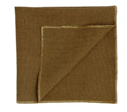 VERONE NAPKIN GOLD LINEN COTTON
