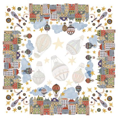 TABLECLOTH 180X180 CM SATIN 