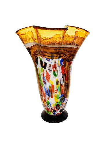 GLASS VASE - MULTICOLOR