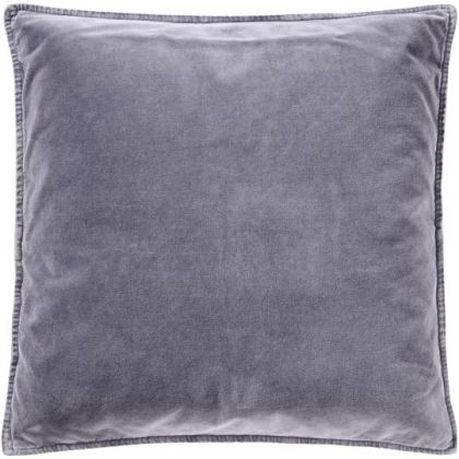 Cushion cover  velvet purple ash