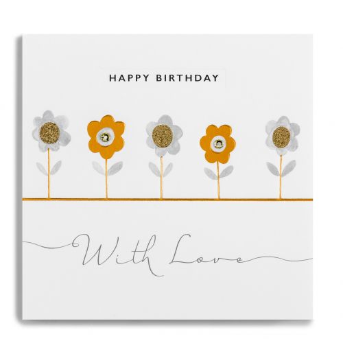 GREETING CARD - HAPPY BIRTHDAY WITH LOVE