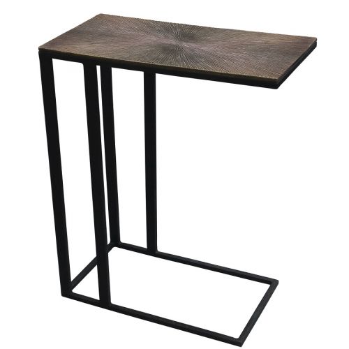 RECT. TABLE TOP VINTAGE GOLD