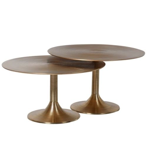 Shiny Brass Tables
