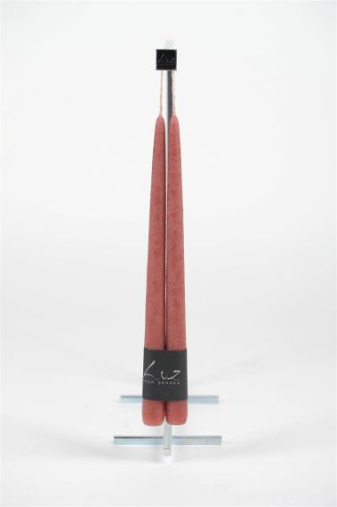 Pair of tapers "VELVET" - Luz Your Senses - sequoia