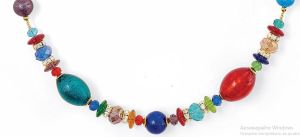 КОЛИЕ HORIZON -  СТЪКЛО МУРАНО