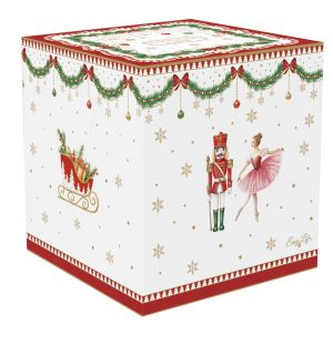 Porcelain cookie jar  MAGIE DE NOEL