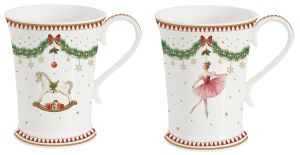 Set 2 porceain cups MAGIE DE NOEL
