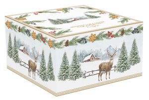 High qualiy Fine China breakfast cup & saucer  WHITE FOREST 