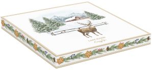 Revolving glass board  WHITE FOREST