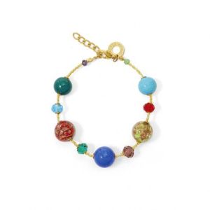 ГРИВНА ЦВЕТНА  -  МУРАНО