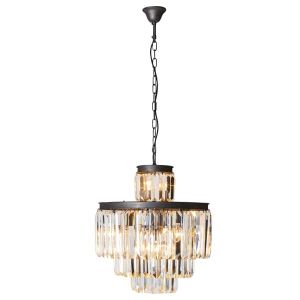  Tiered Crystal Chandelier