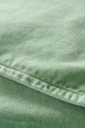 Cushion cover  velvet pistachio