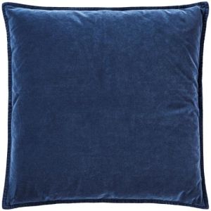 Cushion cover  velvet indigo
