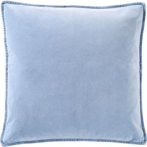 Cushion cover  velvet cornflower